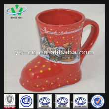 M055 Ceramic Cute Mug Atacado Red